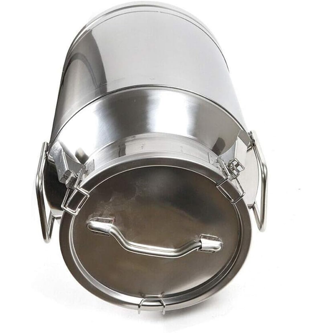 ステンレス ミルク缶 24cm Amazon｜BSYU 35リットル9.24ガロンステンレススチールミルク缶ワイン